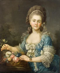 Porträt von Anna von Scypion Szaniawska